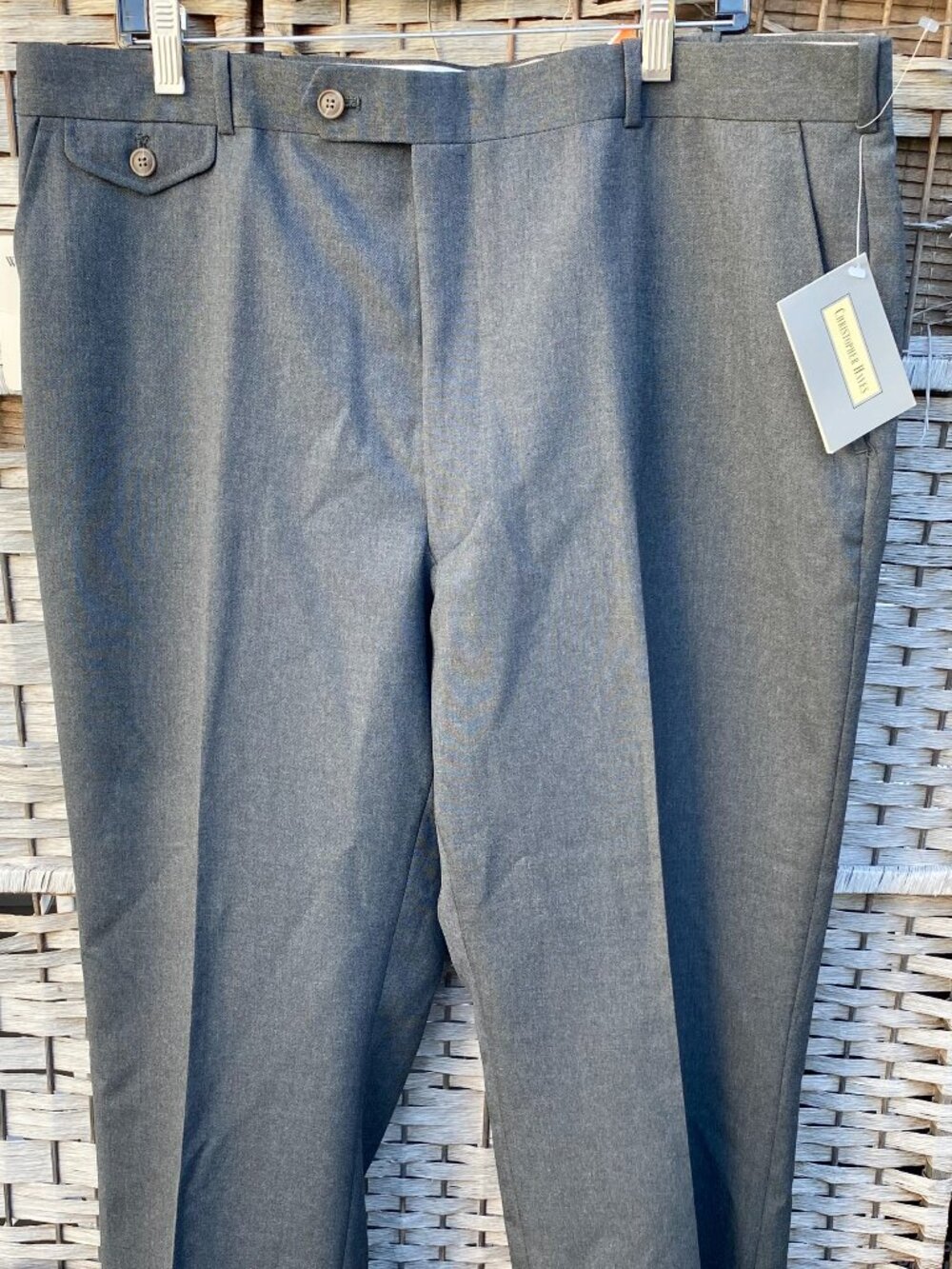 NWT DEADSTOCK Christopher Hayes Slacks Pants Trousers Vintage 1980s Size 40R